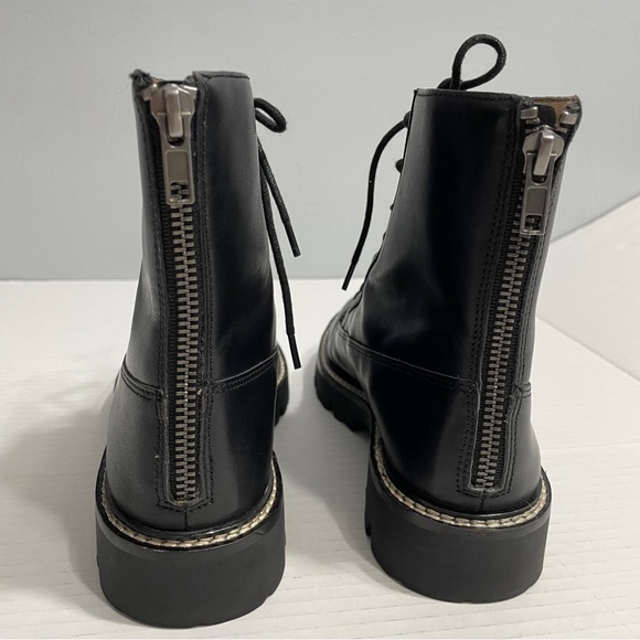 Madewell The Citywalk Lugsole Lace-Up Boot in Leather size 6.5 - Picture 9 of 12